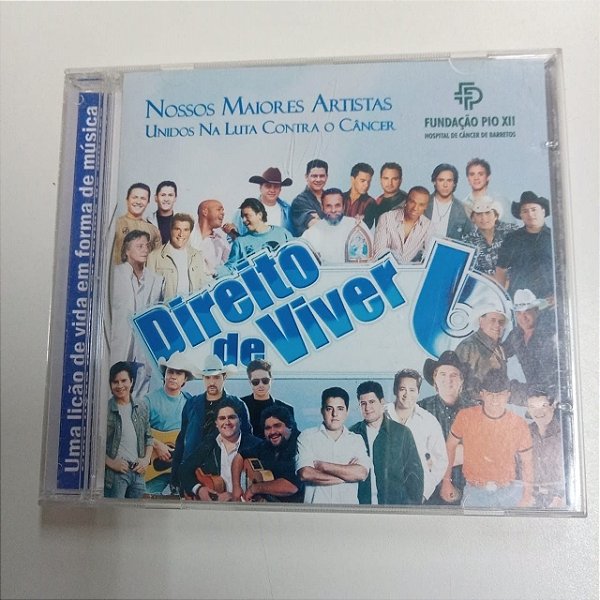 Cd Direito de Viver 6 Interprete Varios [usado]