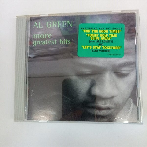 Cd Al Green - More Gretatest Hits Interprete Al Green (1998) [usado]