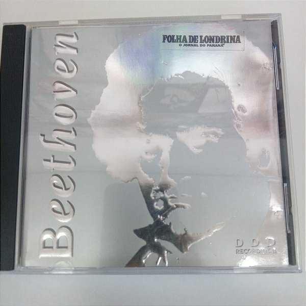 Cd Beethoven - Folha de Londrina o Jornal do Parana Interprete Hamburg Symphony Orchestyra (1993) [usado]