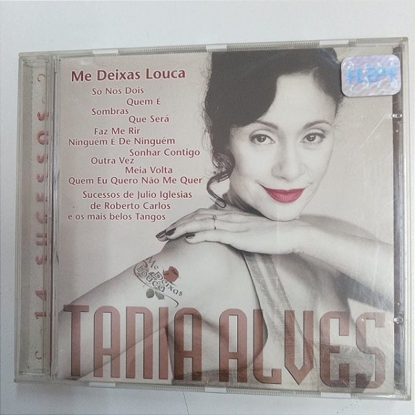 Cd Tânia Alves - Me Deixa Louca Interprete Tânia Alves (1998) [usado]
