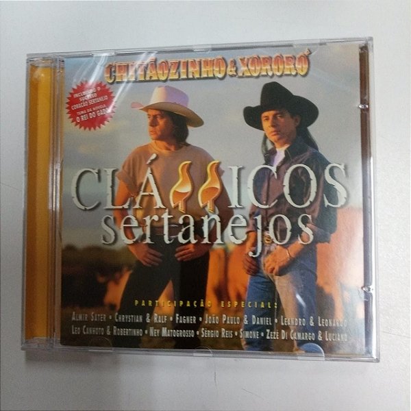 Cd Chitãozinho e Xororo - Clássicos Sertanejos Interprete Chitãozinho e Xororo e Convidados [usado]