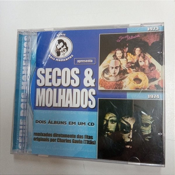 Cd Secos e Molhados - Dois Albuns em um Cd Interprete Secos e Molhados [usado]