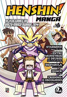 Gibi Henshin! Mangá Nº 01 Autor os Vencedores do Brazil Manga Awards 2014! (2014) [usado]