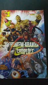 Gibi Homem-aranha e os Campeões Nº 1 Autor Nova Revista Mensal! (2018) [usado]