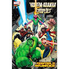 Gibi Homem-aranha e os Campeões Nº 2 Autor contra o Mundo ! (2018) [usado]