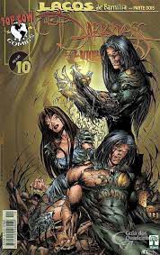 Gibi The Darkness e Witchblade Nº 10 Autor Laços de Familia Parte 2 (1999) [usado]