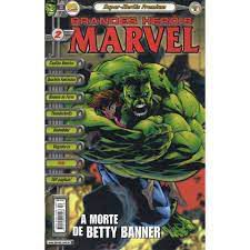 Gibi Grandes Heróis Marvel Nº 2 Autor a Morte de Betty Banner (2000) [usado]