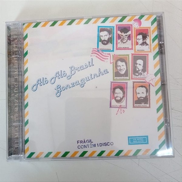 Cd Gonzaguinha - Alo Alo Bnrasil Interprete Gonzaguinha [usado]
