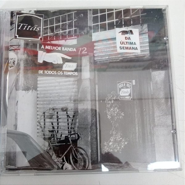 Cd Titãs - a Melhor Banda de Todos os Tempos da Ultima Semana Interprete Titãs [usado]