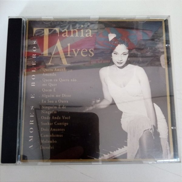 Cd Tania Alves - Amores e Boleros Interprete Tania Alves (1994) [usado]