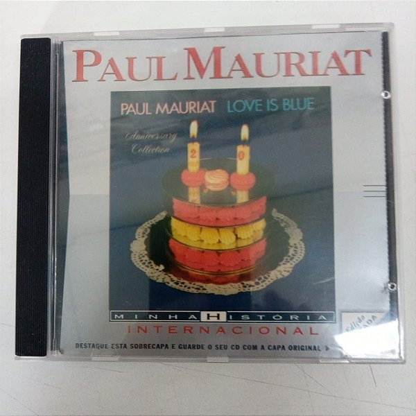 Cd Paul Mauriat - Love Is Blue Interprete Paul Mauriat (1988) [usado]