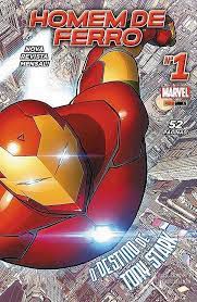 Gibi Homem de Ferro Nº1 Autor o Destino de Tony Stark (2016) [usado]