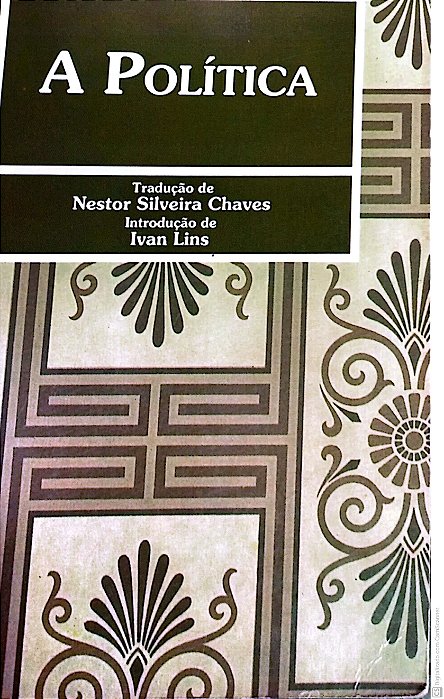 Livro a Política Autor Aristóteles (1965) [usado]
