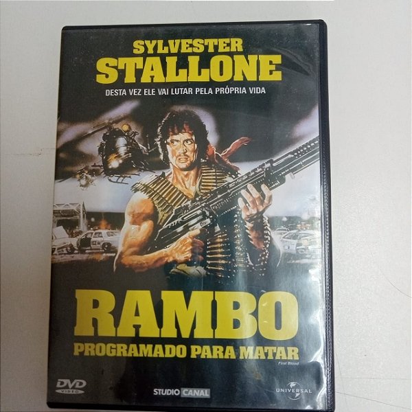 Dvd Rambo - Procurado para Matar Editora Ted Kotcheff [usado]
