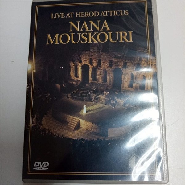 Dvd Nana Mouskouri - Live At Herod Atticus Editora Nana [usado]