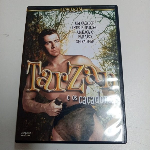 Dvd Tarzan e os Caçadores Editora Charles Haas [usado]