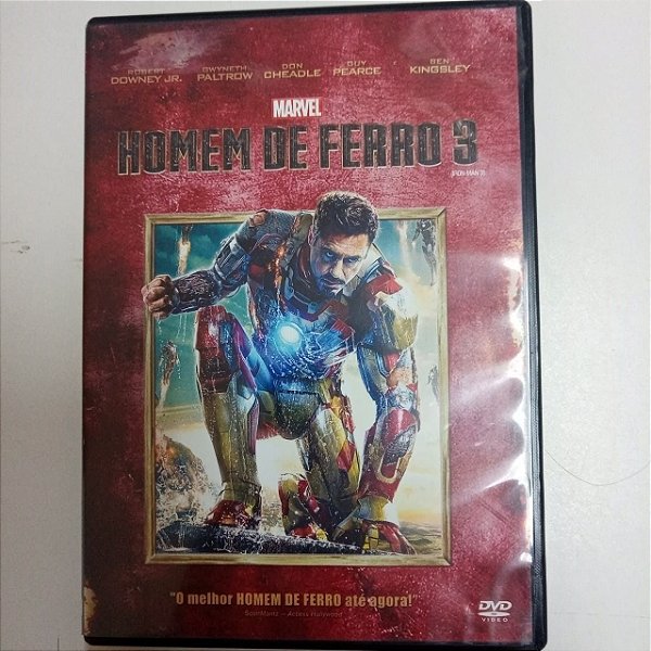 Dvd Homem de Ferro 3 Editora [usado]