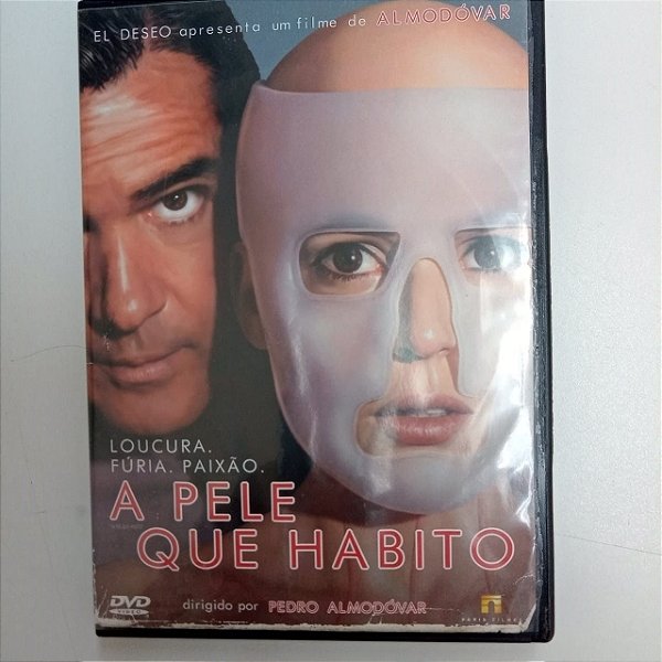 Dvd a Pelle que Habito - Loucura , Furia e Paixão Editora Pedro Almodówar [usado]