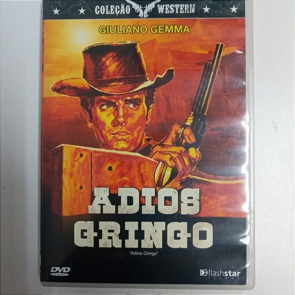 Dvd Adios Gringo - Coleção Western Editora Giorgio Stegani [usado]