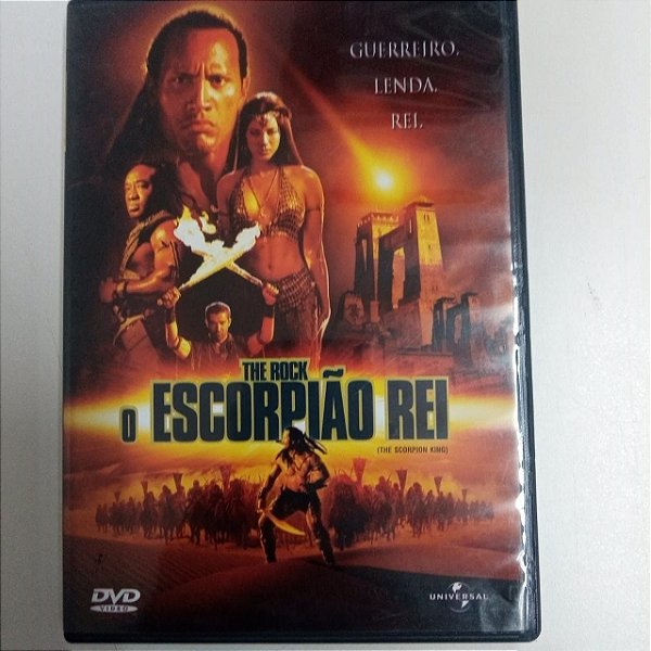 Dvd o Escorpião Rei Editora [usado]