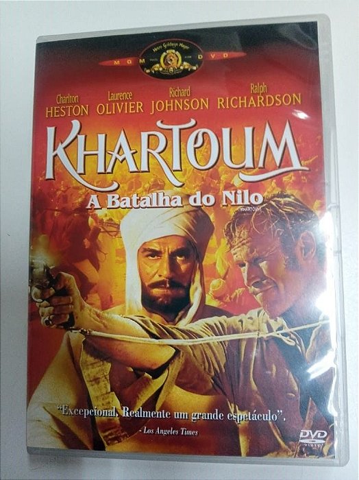 Dvd Kharttoum - a Batalha do Nilo Editora Brasil Dearden [usado]