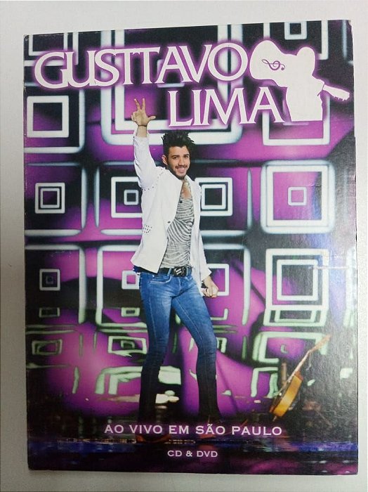 Dvd Gustavo Lima - Cd e Dvd ao Vivo em São Paulo Editora Ivan Miyazato [usado]