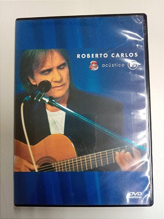 Dvd Roberto Carlos - Acústico Mtv Editora Rodrigo Carelli [usado]