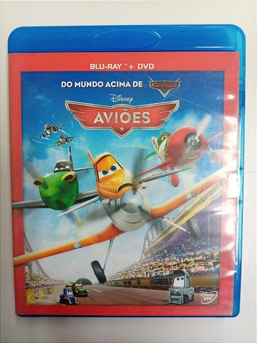 Dvd Aviões Blu-ray Disc Editora Walt Disney [usado]
