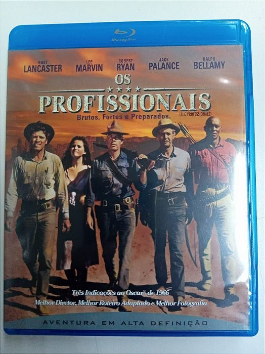 Dvd os Profissionais Blue-ray Disc Editora Richard Brooks [usado]