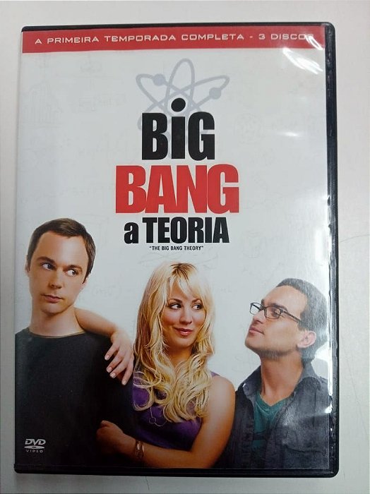 Dvd Big Band a Teoria - Primeira Temporada Completa com Tres Discos Editora Bill Praty [usado]