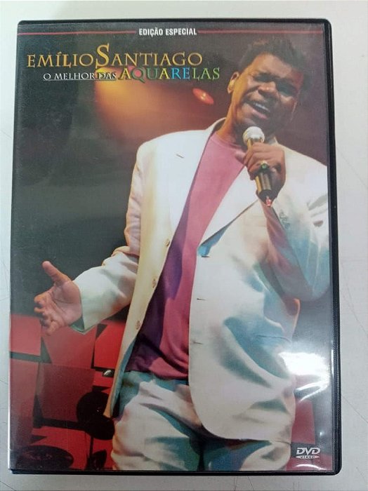 Dvd Emilio Santiago - o Melhor das Aquarelas Editora Jorge Cardoso [usado]