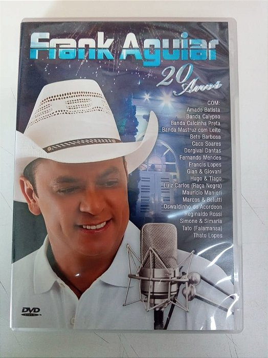 Dvd Frank Aguiar - 20 Anos Editora Manoel Andrade [usado]