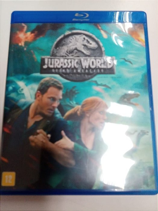 Dvd Jurassic World - Reino Ameaçado Blue-ray Disc Editora J.a. Baydna [usado]