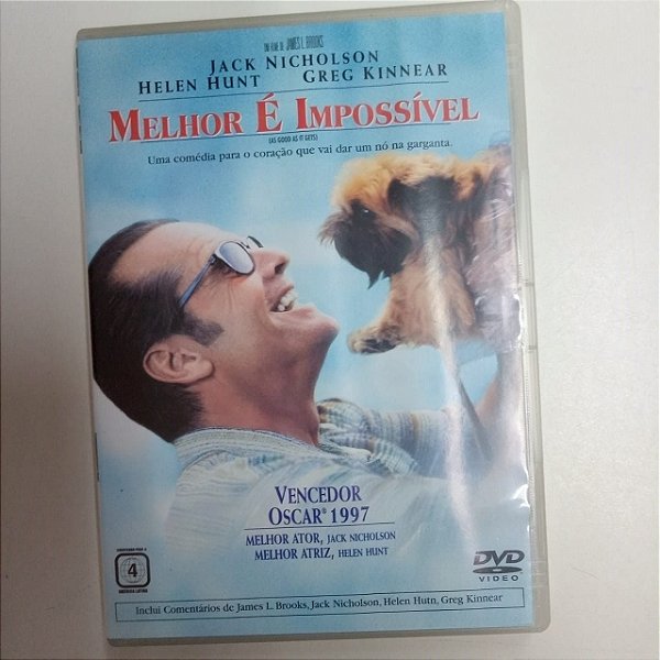 Dvd Melhor é Impossível Editora James L. Brooks [usado]
