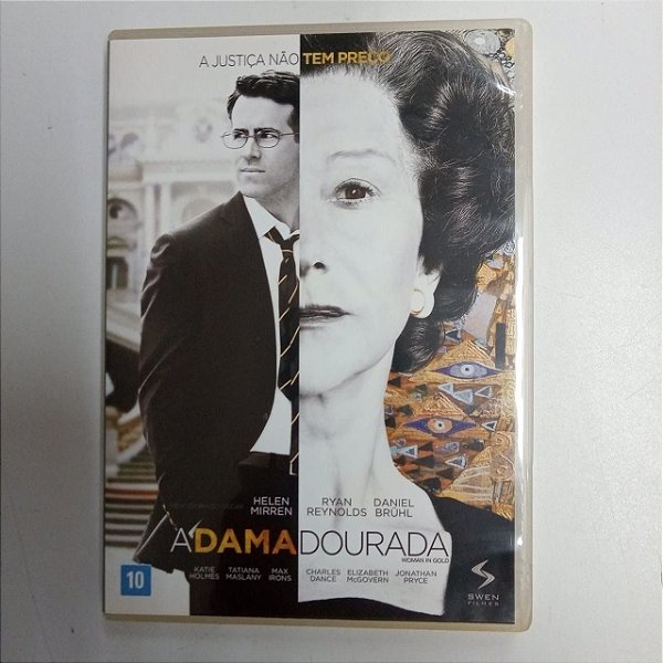 Dvd a Justiça Não Tem Preço/ a Dama Dourada Editora Simon Curts [usado]