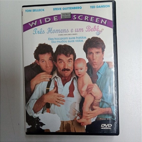 Dvd Tres Homens e um Bebe Editora Leonard Nincy [usado]