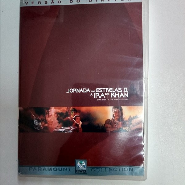Dvd Jornada nas Estrelas 2 - a Ira de Irakitan Editora Nicholas Meyer [usado]