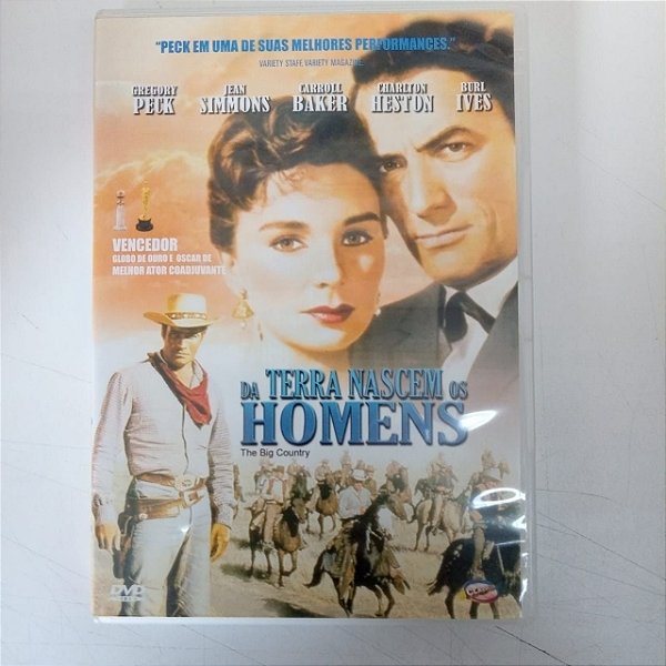 Dvd da Terra Nascem os Homens Editora William Wyler [usado]