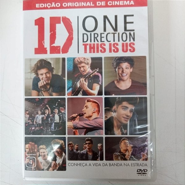 Dvd One Direction - This Is Us - Conheça Avida da Banda na Estrada Editora Morgan Spurlock [usado]