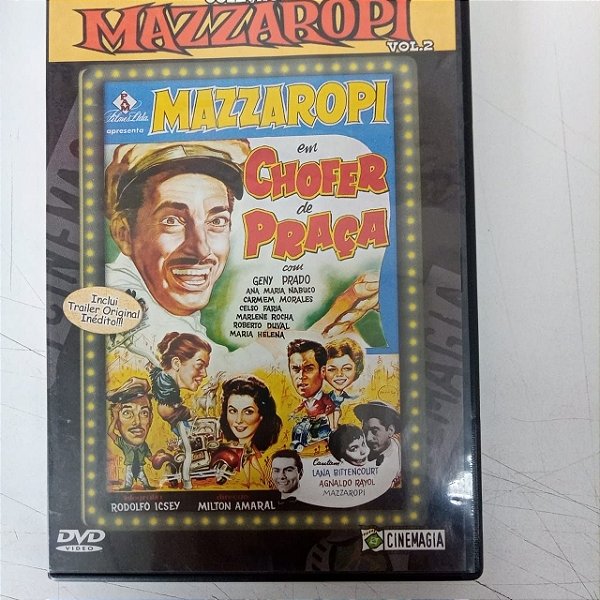 Dvd Mazzaropi - Chofer na Praça Editora Mazzaropi [usado]
