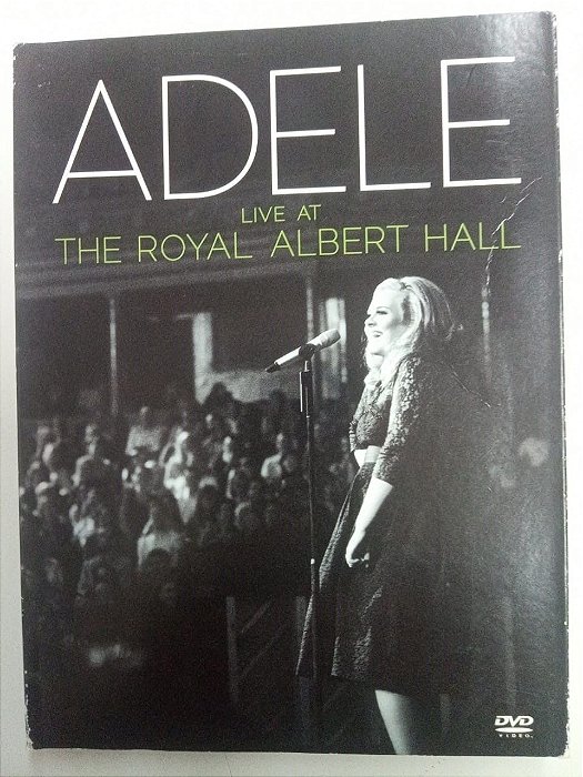 Dvd Adele - Live At The Royal Albert Hall - Dois Discos Cd e Dvd Editora Columbia [usado]