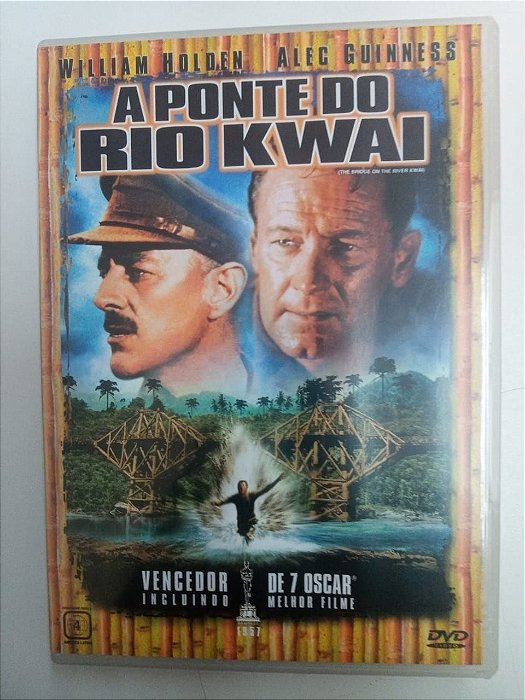 Dvd a Ponte do Rio Kwai - Box com Dois Dvds Editora David Lean [usado]