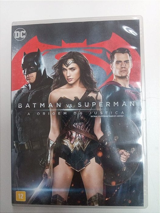 Dvd Batman Vs Superman - a Origem da Justiça Editora Zack Snyder [usado]