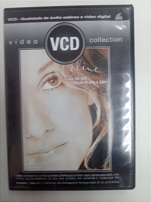 Dvd Celine Dion - All The Way Box com Dois Discos Editora Sony [usado]