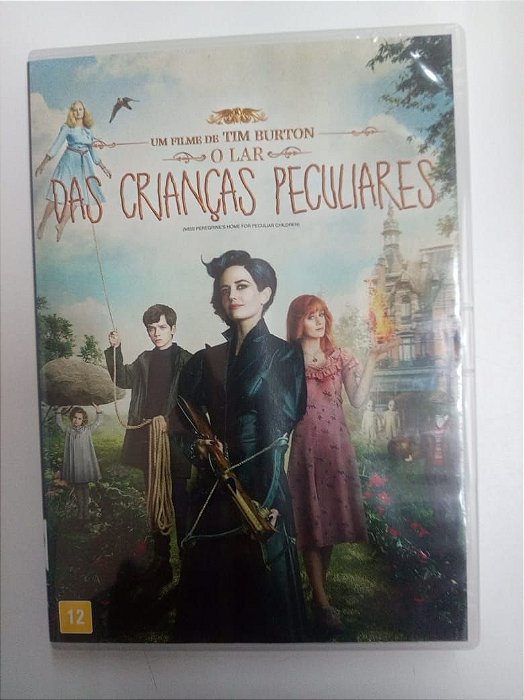 Dvd o Lar das Crianças Peculiares Editora Tim Burton [usado]