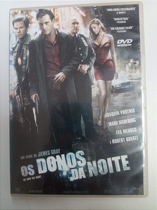 Dvd os Donos da Noite Editora James Gray [usado]