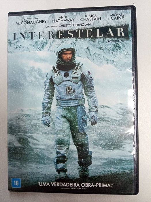 Dvd Interestelar Editora Christopher Nolan [usado]