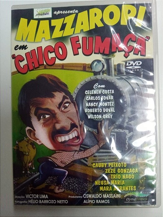 Dvd Mazzropi em Chico Fumaça Editora Victor Lima [usado]