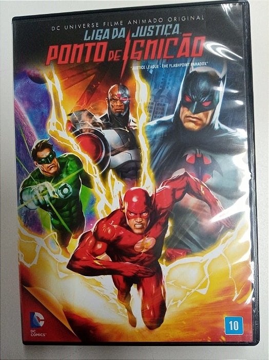 Dvd Liga da Justiça - Ponto de Ignição Editora Jay Oliva [usado]