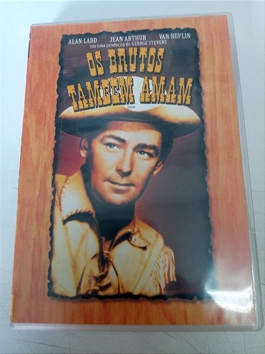 Dvd os Brutos Também Amam Editora George Stevens [usado]